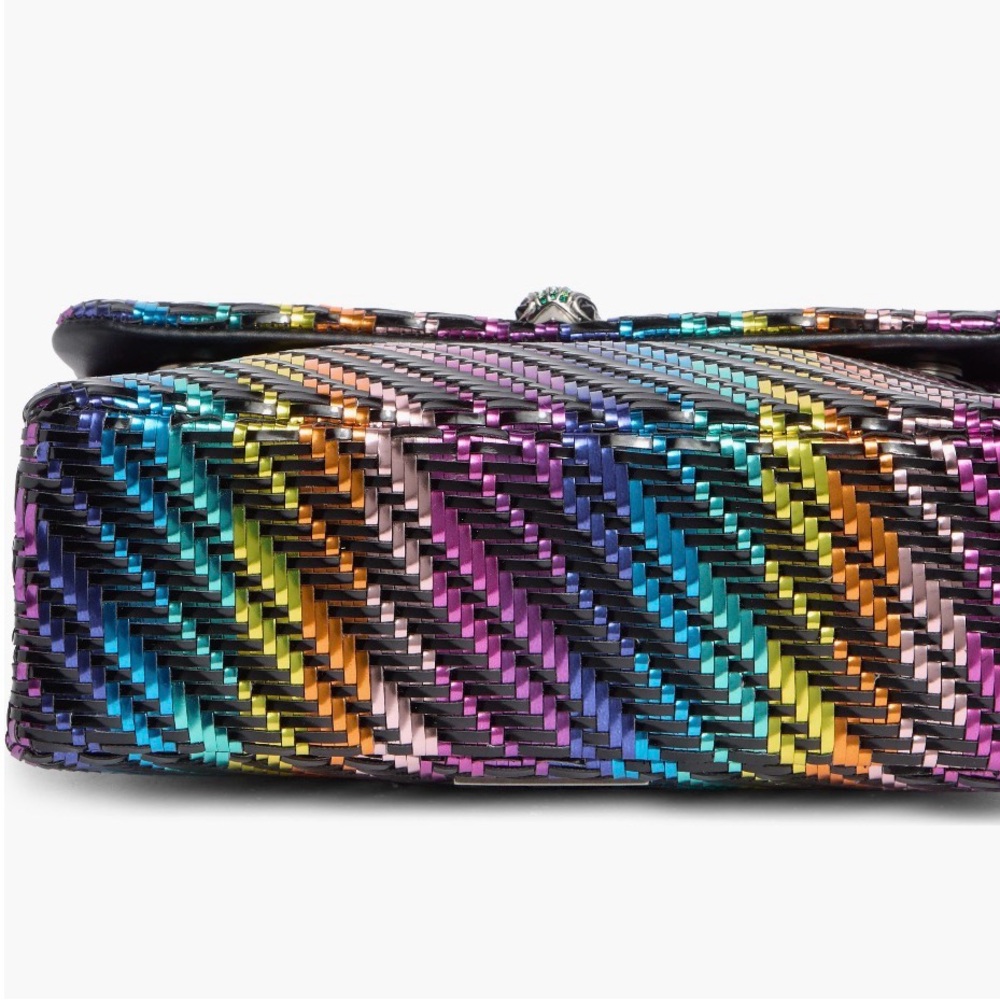 Authentic Kurt Geiger😍Rainbow Striped Shoulder Bag - Picture 5 of 5